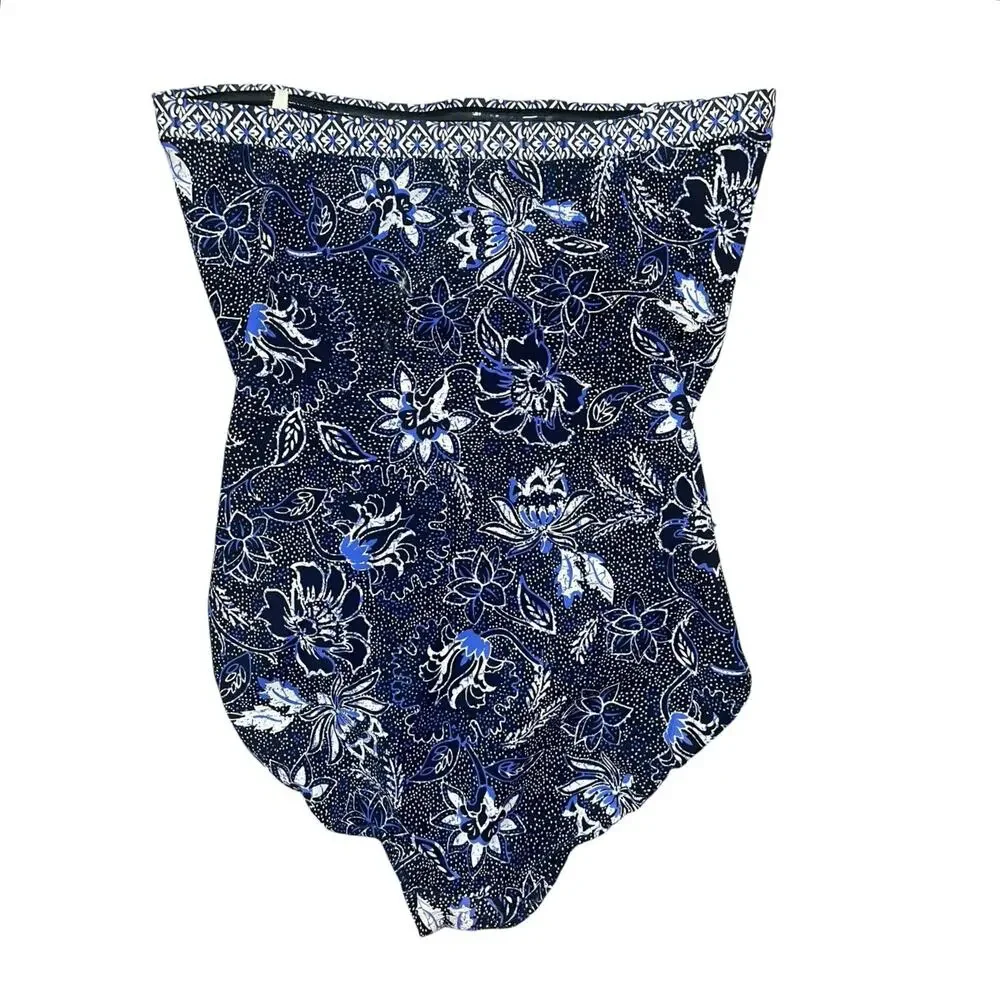 Miraclesuit 16 Long Torso Avanti One Piece Provenace D'ur Strapless Resortwear